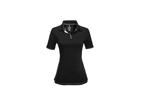 Ladies Prescott Golf Shirt - Black Only-