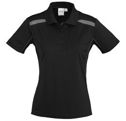 Ladies United Golf Shirt - White Navy Only-