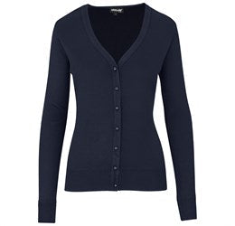 Ladies Waverley Cardigan-L-Navy-N