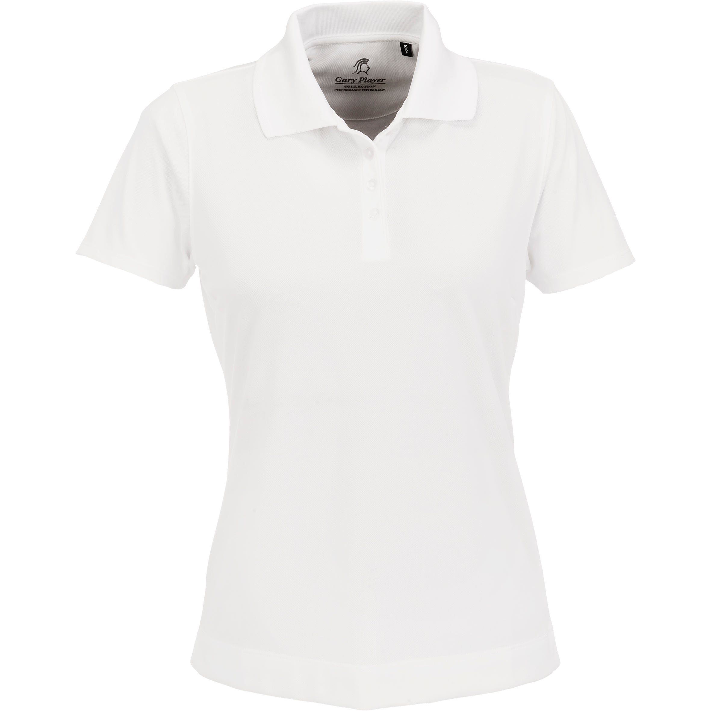 Ladies Wynn Golf Shirt-L-White-W