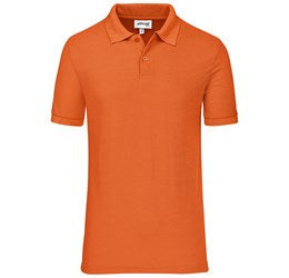 Mens Everyday Golf Shirt-L-Orange-O