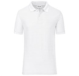 Mens Everyday Golf Shirt-L-White-W