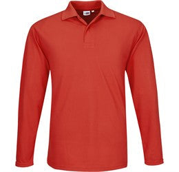 Mens Long Sleeve Elemental Golf Shirt-