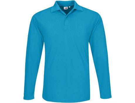 Mens Long Sleeve Elemental Golf Shirt-