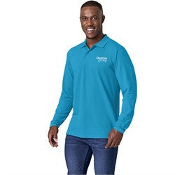 Mens Long Sleeve Elemental Golf Shirt-