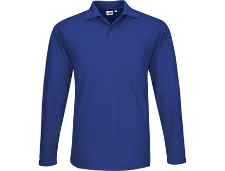 Mens Long Sleeve Elemental Golf Shirt-