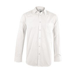 Mens Long Sleeve Haiden Shirt - White Only-L-White-W