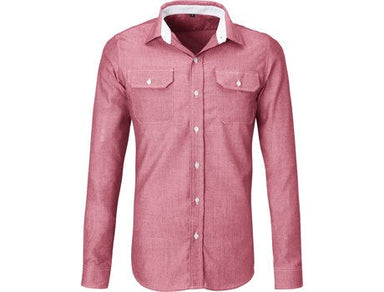 Mens Long Sleeve Windsor Shirt-