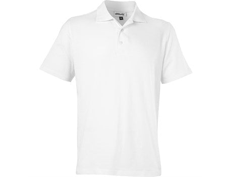 Mens Michigan Golf Shirt - White Only-