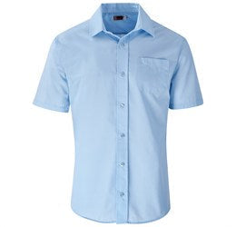 Mens Short Sleeve Kensington Shirt - Red Only-