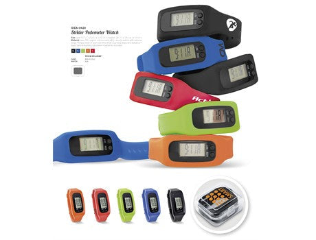 Strider Pedometer Watch-