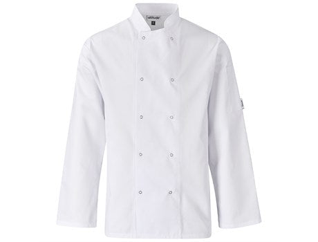 Unisex Long Sleeve Zest Chef Jacket-Chef's Jackets