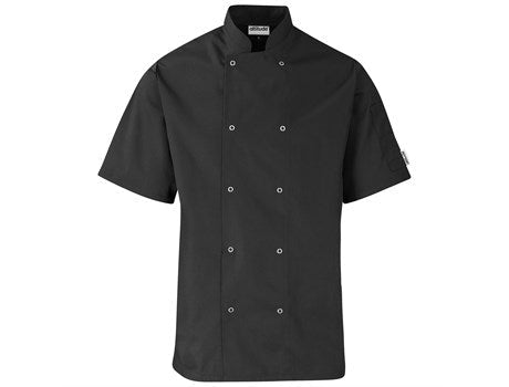 Unisex Short Sleeve Chef Jacket-Chef's Jackets