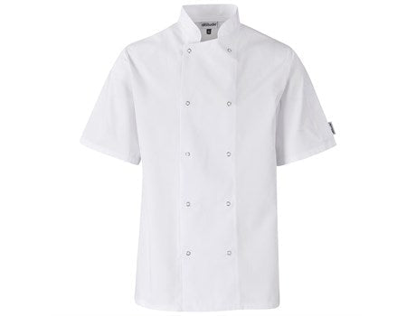 Unisex Short Sleeve Chef Jacket-Chef's Jackets